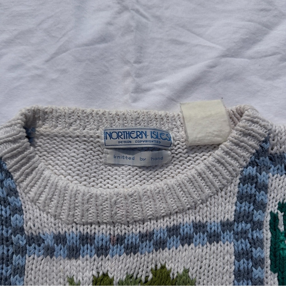 Northern Isles - Knitted By Hand Fruit Sweater - Picture 4 of 5